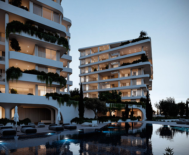 Immobilien in Zypern Luxus Apartments in Paphos