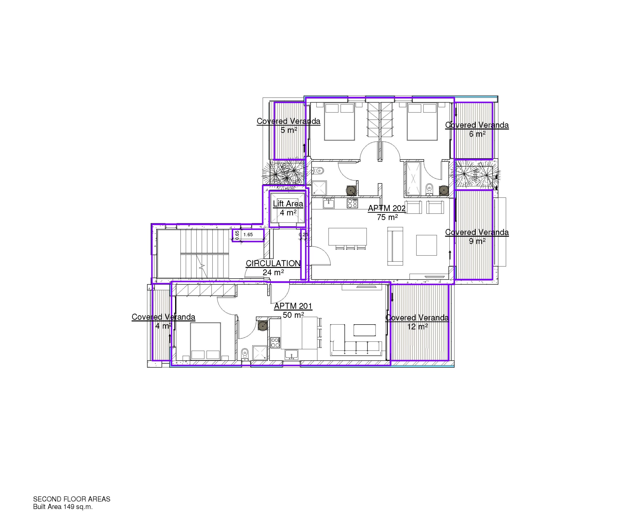 Apartments Paphos 2.0 Grundriss